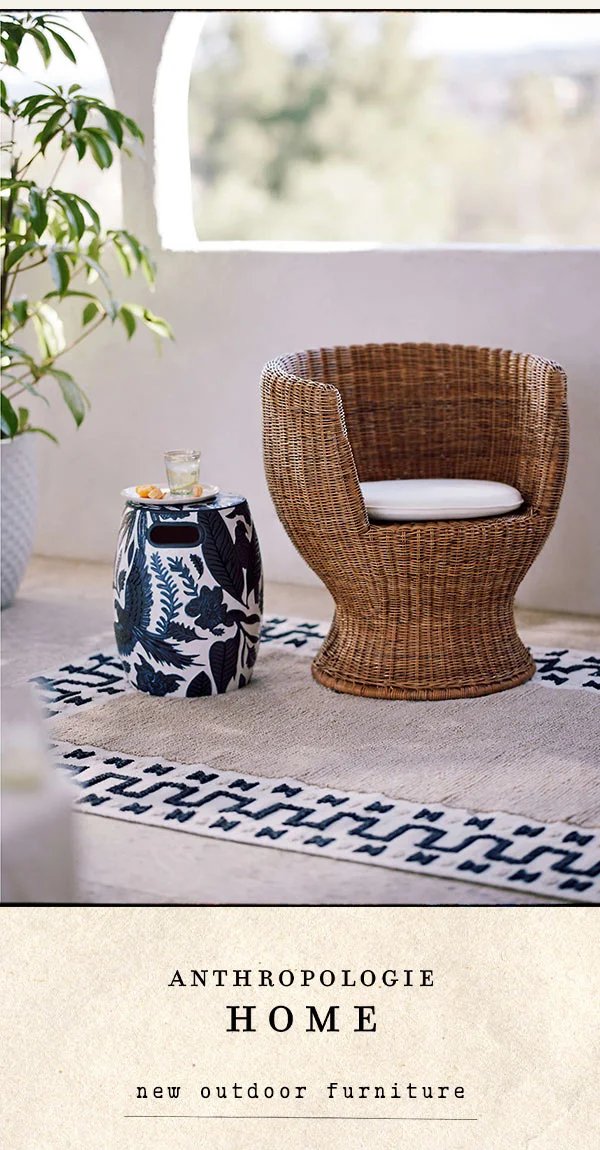 new outdoor furniture