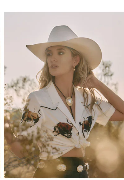Lainey Wilson x Wrangler Camp Shirt