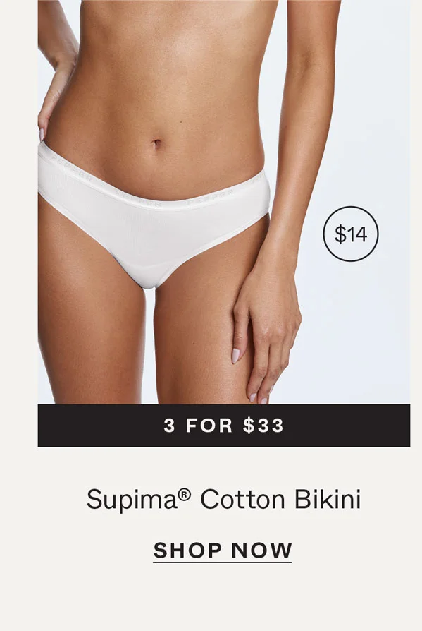 Supima® Cotton Bikini