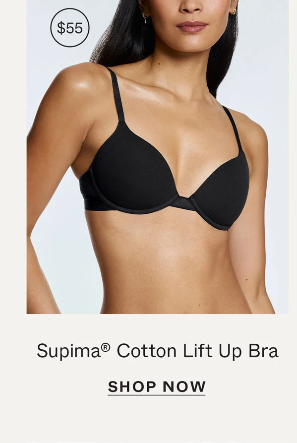 Supima® Cotton Lift Up Bra