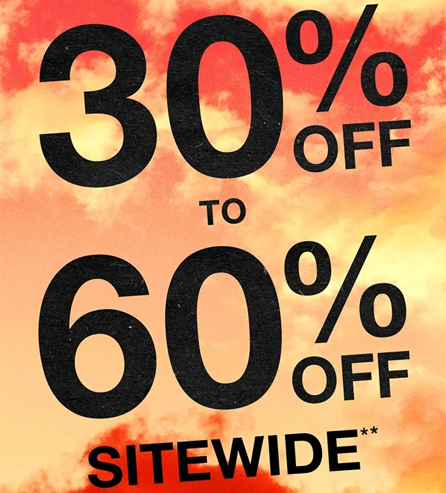 Hours Left Summer's Hottest Steal 30-60% Off sitewide. Not combinable with other offers. Shop Now