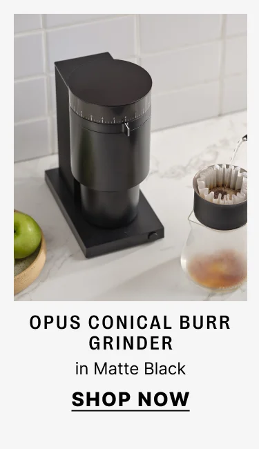Opus Conical Burr Grinder - Matte Black