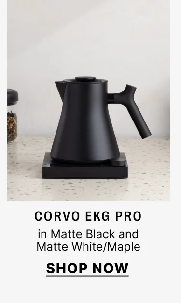 Corvo EKG Pro in Matte Black and Matte White/Maple