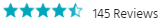 4.7 Stars - 145 Reviews