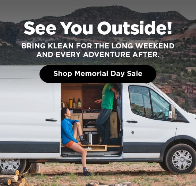 See You Outside! Shop Memorial Day Sale