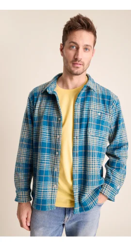 Flannel Overshirt: The I P Hey