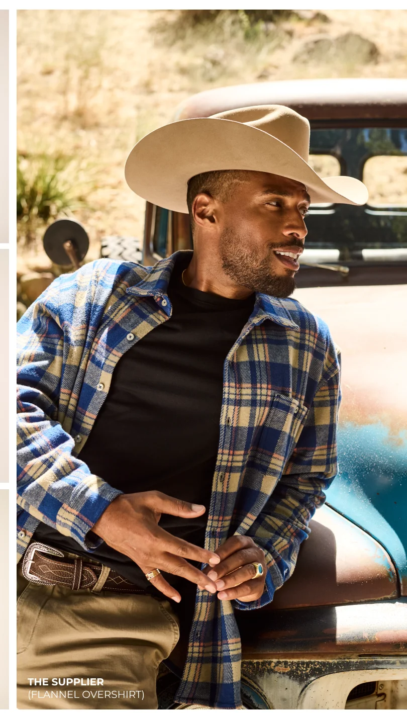 Flannel Overshirt: The Supplier