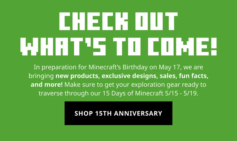 Shop 15th Anniversary