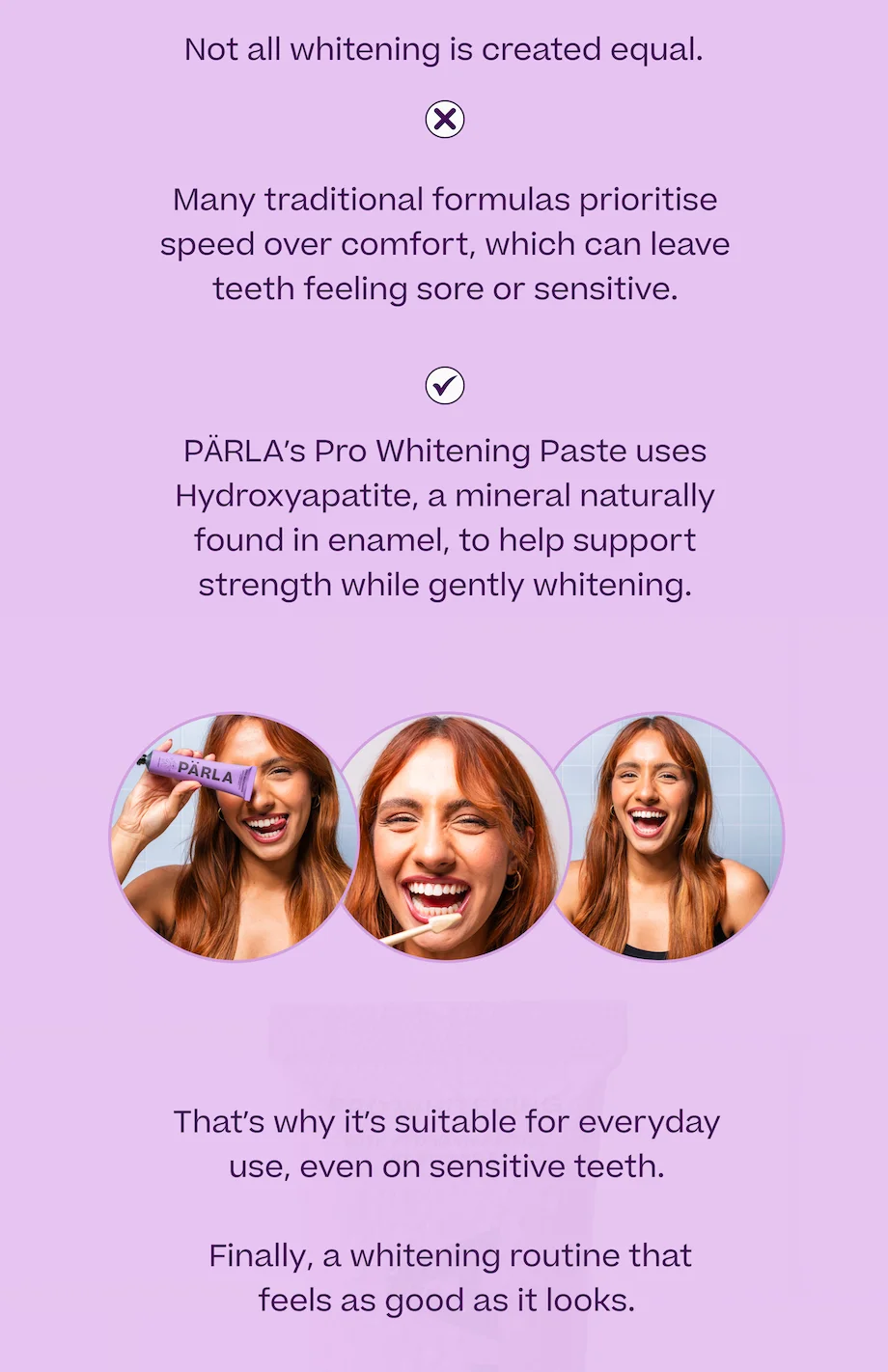 Not all whitening is created equal.
