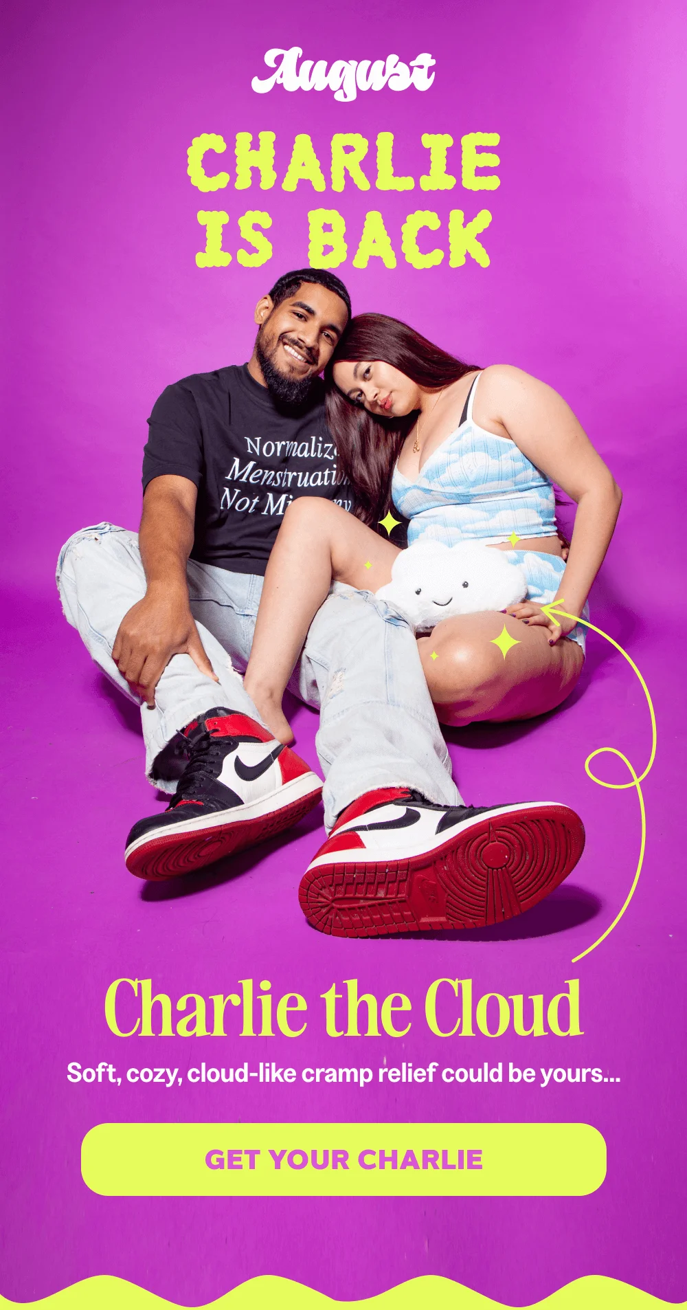 Charlie the Cloud Is Back! [ GET YOUR CHARLIE ]