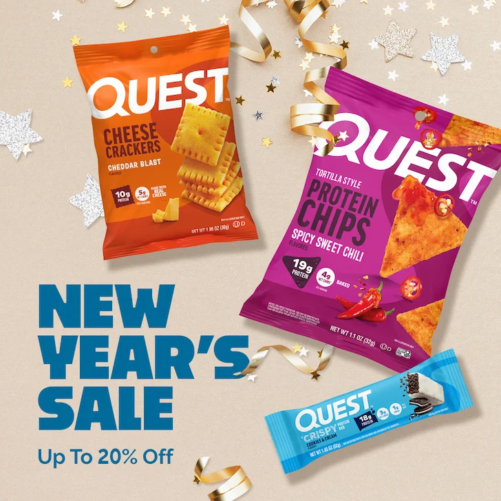 Quest Nutrition - New Year's Sale