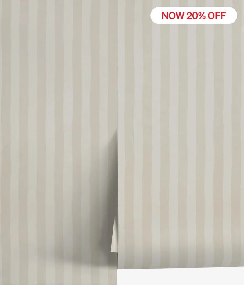 Shop Painterly Stripe Wallpaper