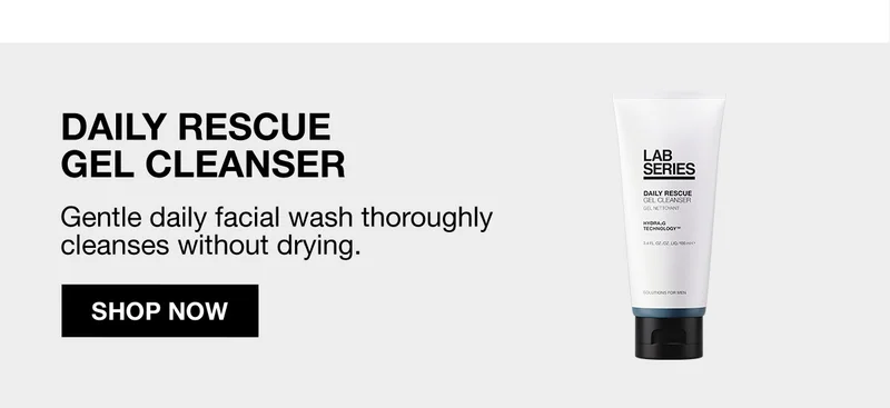 DAILY RESCUE GEL CLEANSER | Gentle daily facial wash thoroughly cleanses without drying. | SHOP NOW