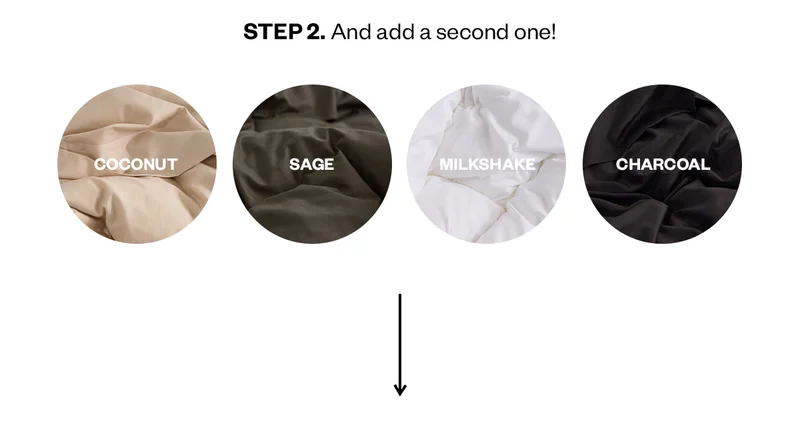 Step 2: And add a second one.