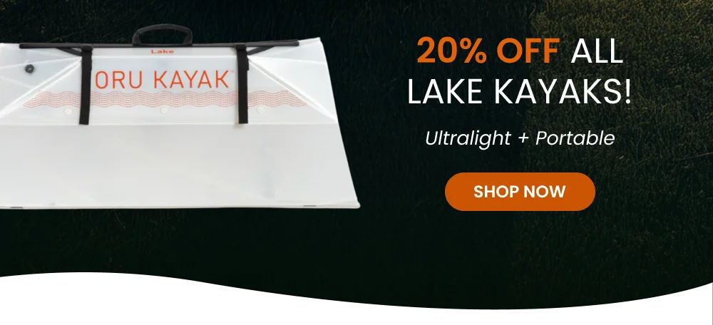LAST CALL: 20% OFF LAKE SPORT + FREE PADDLE