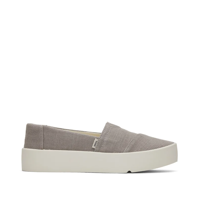Image of Verona Grey Slip On Sneaker