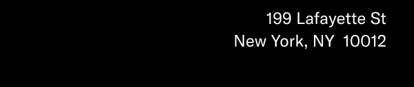 199 Lafayette St, New York, NY 10012