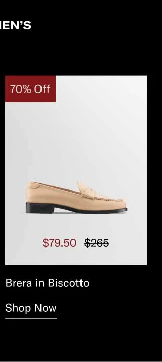 Brera in Biscotto. Shop Now