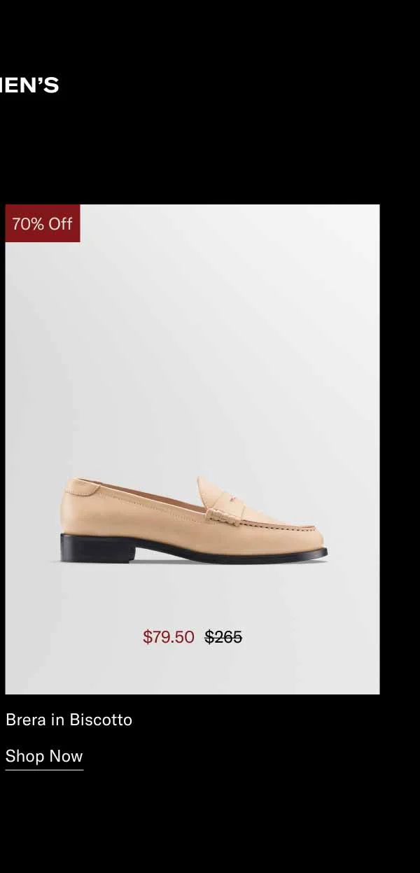 Brera in Biscotto. Shop Now