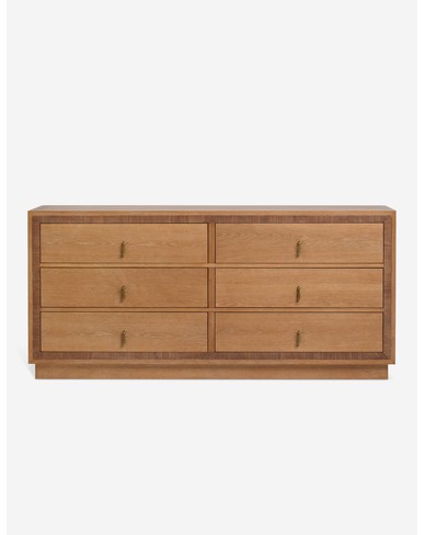 Brandt 6-Drawer Dresser-Natural