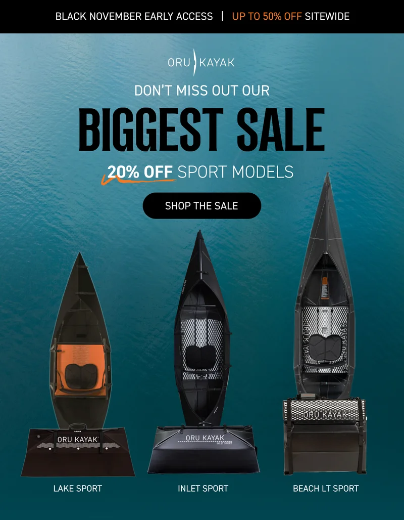 DON'T MISS OUR BIGGEST SALE OF THE YEAR! 20-50% OFF SITEWIDE