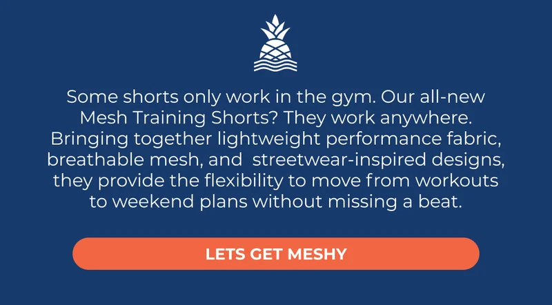 Introducing The Mesh Training Shorts