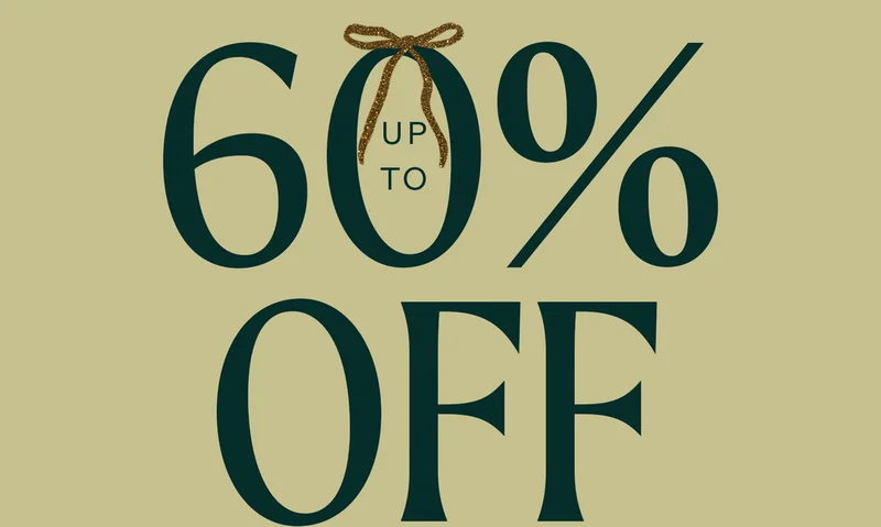 Up to 60% off