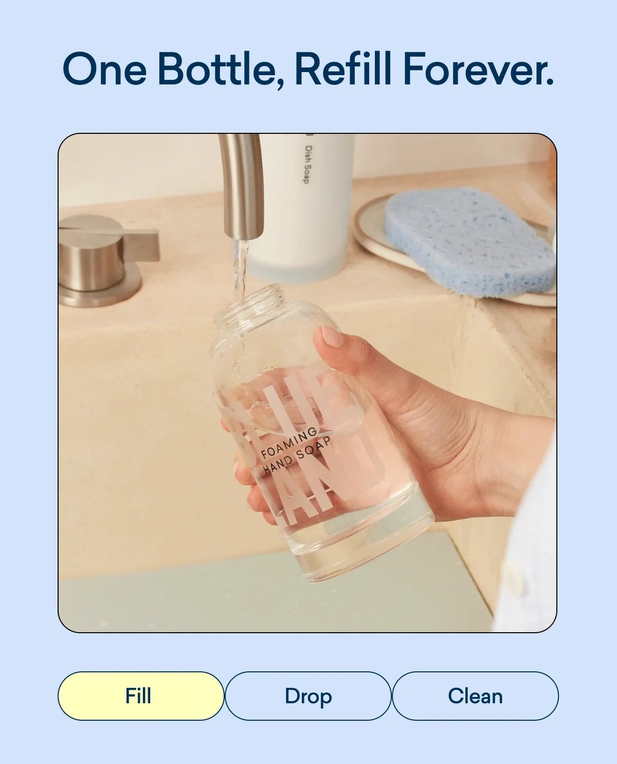 One bottle, refill forever