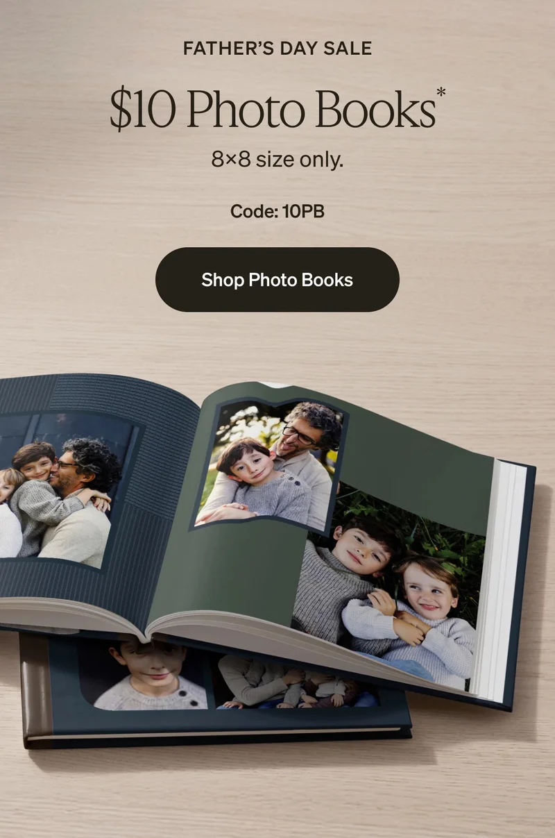 $10 Photo Books 8x8 Size Only