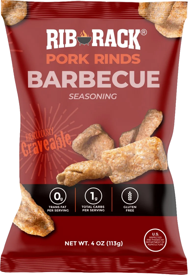 Image of Rib Rack Barbecue Pork Rinds