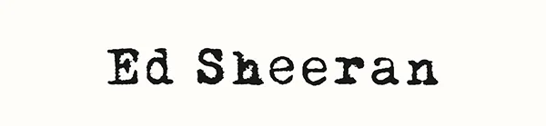 Ed Sheeran