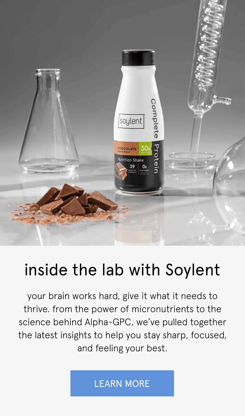 inside the lab with Soylent