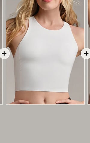 Revive Longline Bra: Snow White