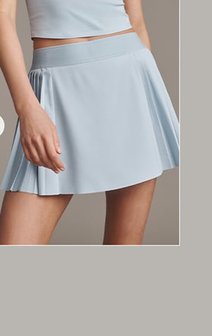 Mirage Skort: Blue Dawn