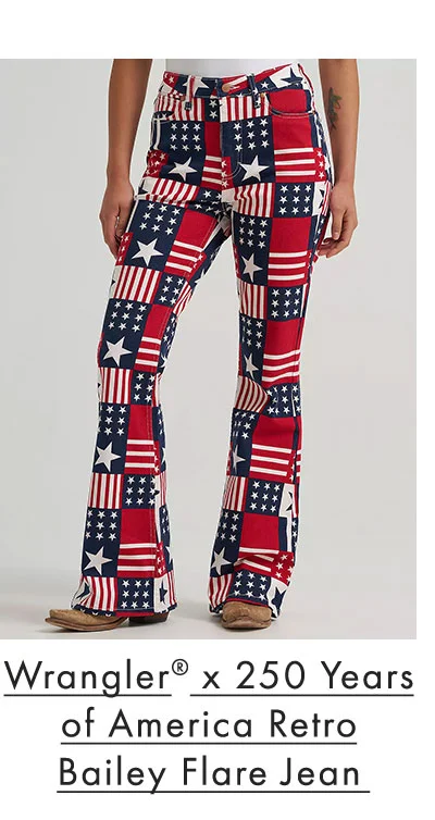 Wrangler® x 250 Years of America Retro Bailey Flare Jean