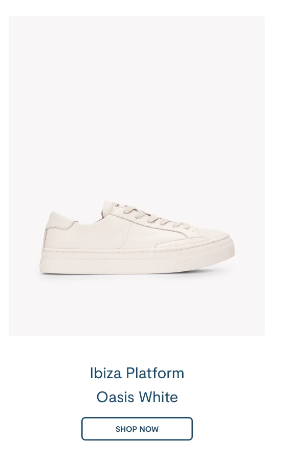 The Ibiza Platform Oasis White
