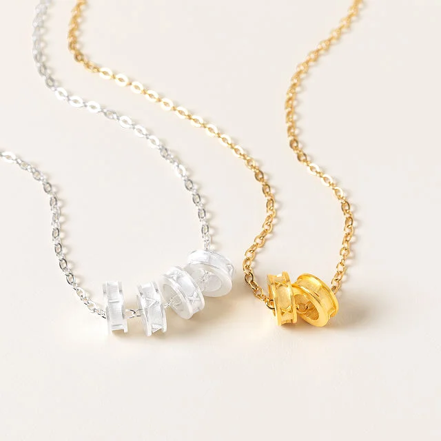 Custom Roman Numerals Necklace