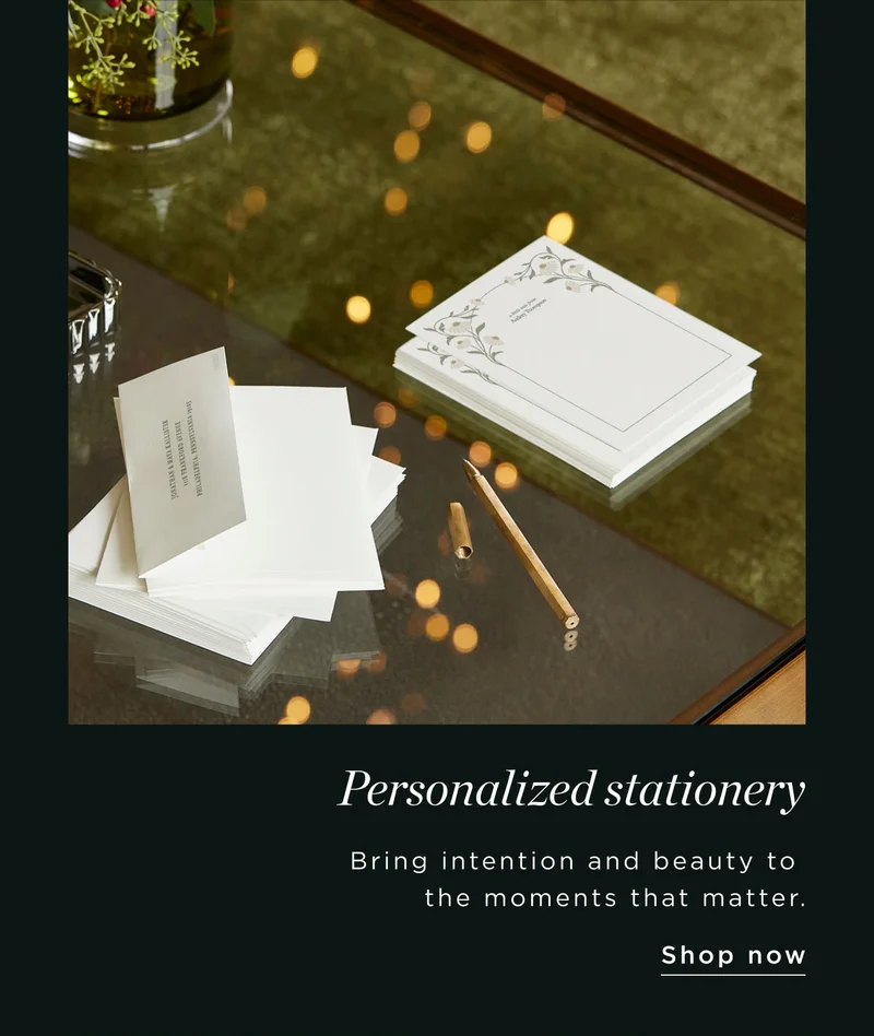 Personalized Stationery