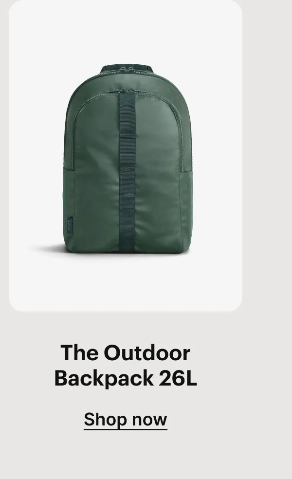 The Outdoor Backpack 26L | Shop now
