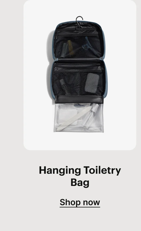Hanging Toiletry Bag | Shop now