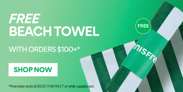 FREE BEACH TOWEL WITH ORDERS $100+