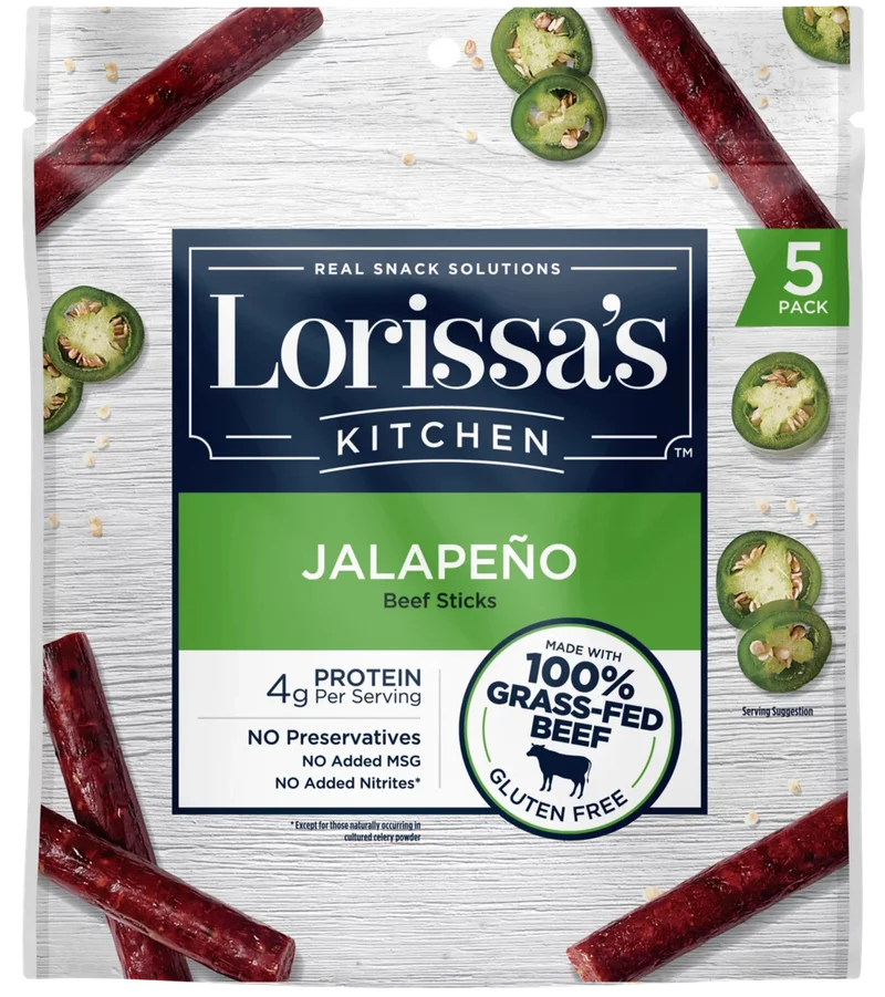 Image of Lorissa's Jalapeno Beef Sticks (5 CT)
