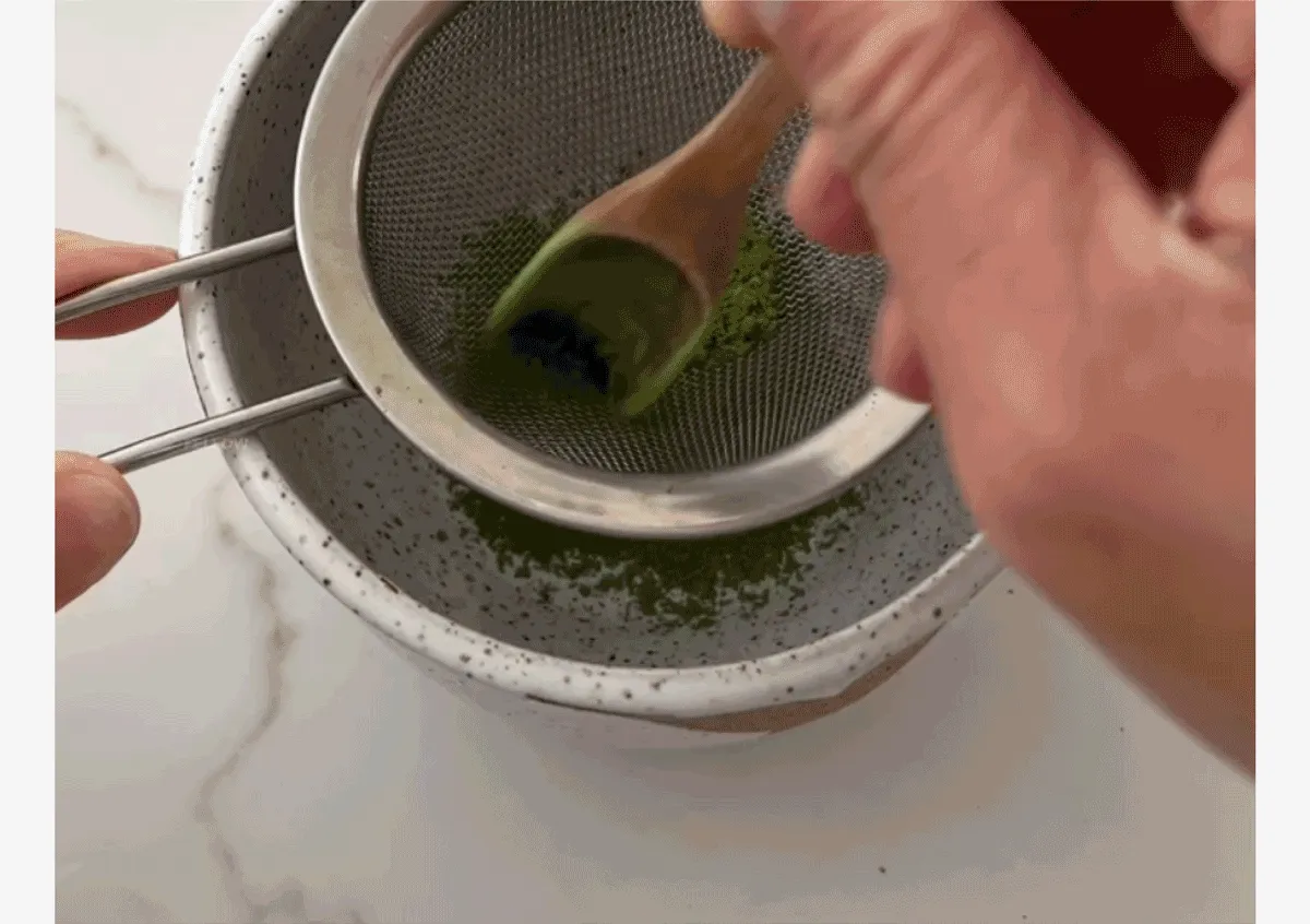 See how @winniekison starts her day with an iced matcha