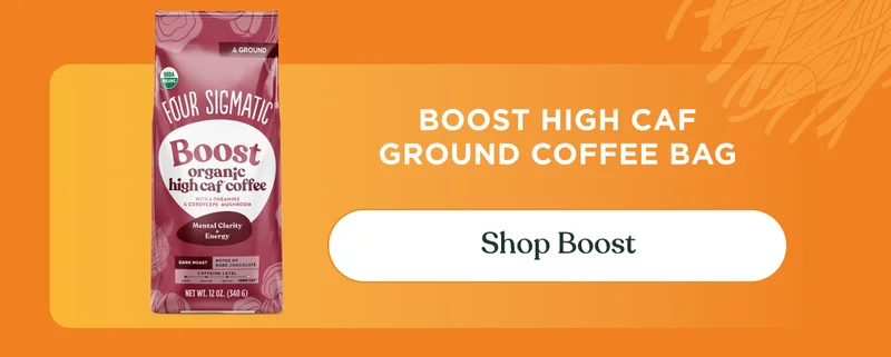 Boost High Caf Ground Coffee Bag | Shop Boost