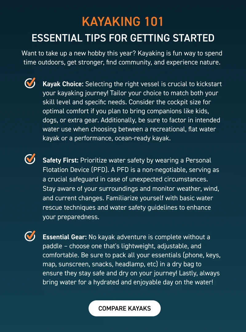 Free Carrying Pack + Paddle with any kayak purchase ($318 value) Free Carrying Pack + Paddle with any kayak purchase ($318 value)