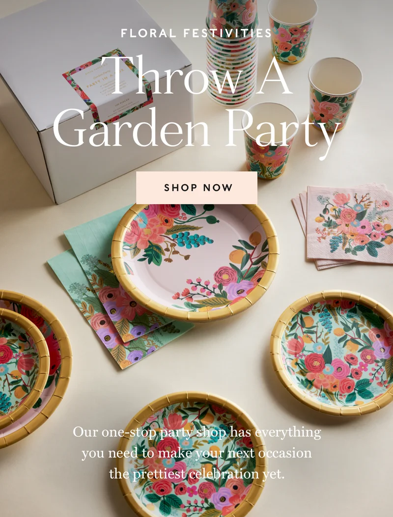 Throw a Garden Party