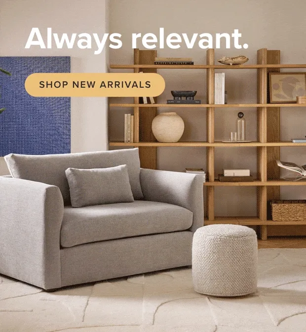 Always relevant. Shop new arrivals.