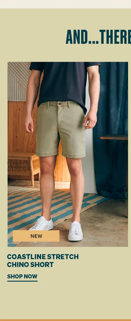 Coastline Stretch Chino Short