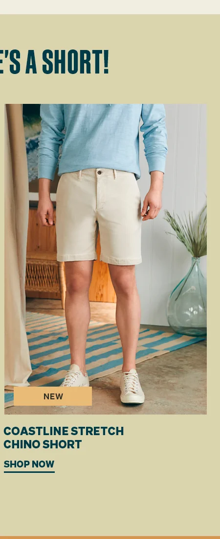 Coastline Stretch Chino Short