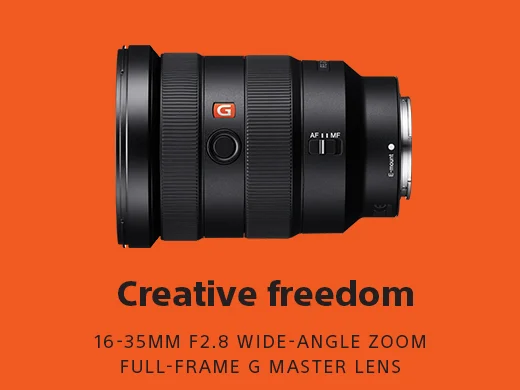 Creative freedom | 16-35MM F2.8 WIDE-ANGLE ZOOM FULL-FRAME G MASTER LENS